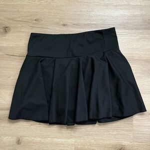 Black Pleated Skirt